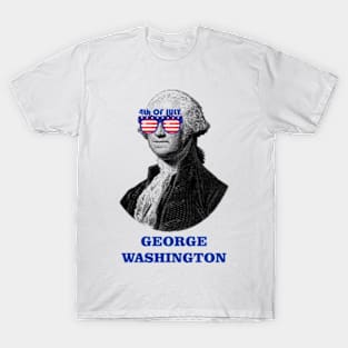 George Washington 4th Of July 03 T-Shirt